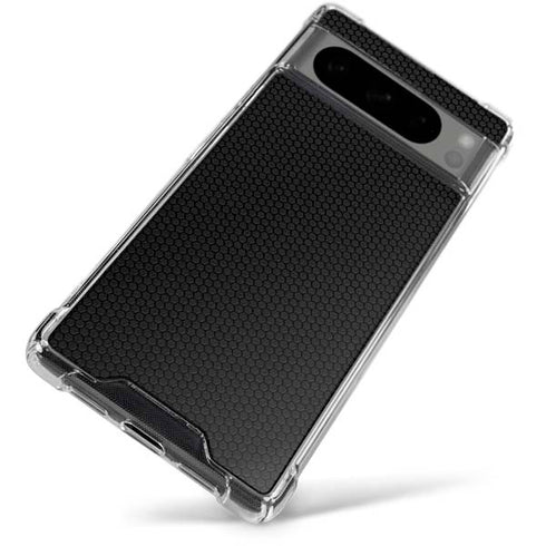 Specialty Vinyl Black Hex Texture Google Pixel 8 Pro Clear Case